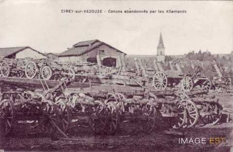 Matériel allemand abandonné  (Cirey-sur-Vezouze)